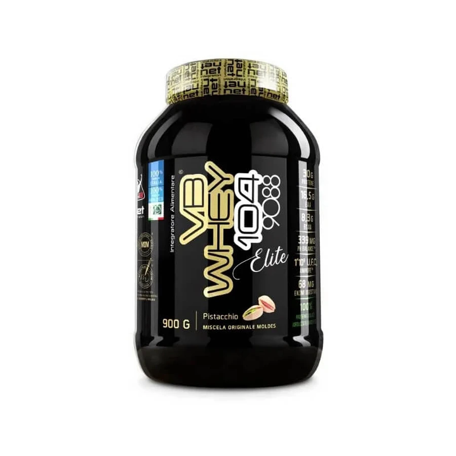 Moldes Net VB Whey 104 9088 Elite Pistache-supplementen - Eiwitpoeder 900 gr