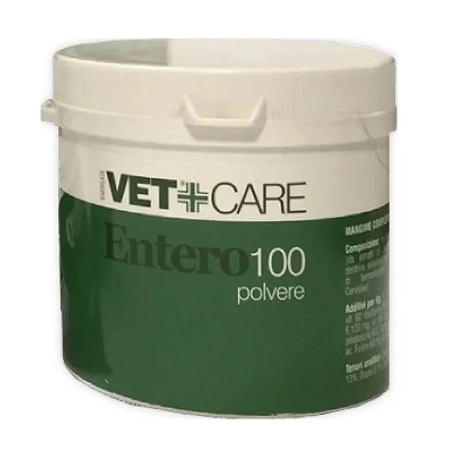 Eurekavet Vetcare entero100 - complemento alimenticio para animales con trastornos gastrointestinales, 100 g