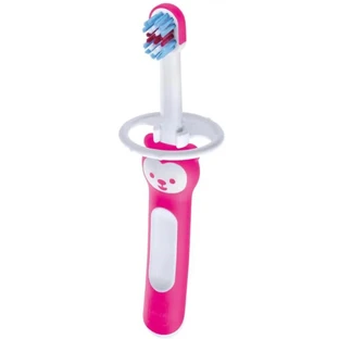 Mam Baby Brush - Cepillo de dientes rosa, paquete de dos