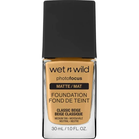 Base de maquillaje Photofocus de Wet n Wild - Base de maquillaje líquida - Beige clásico