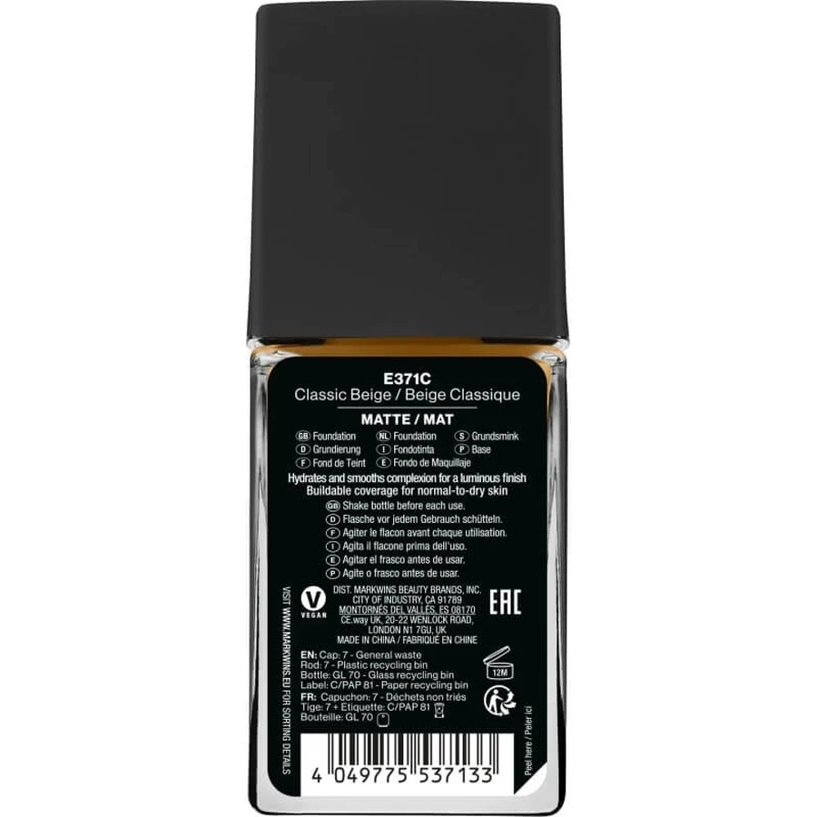 Base de maquillaje Photofocus de Wet n Wild - Base de maquillaje líquida - Beige clásico