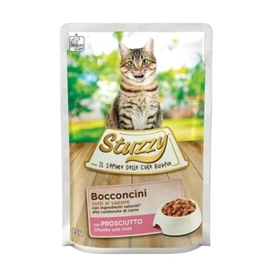Stuzzy Ham Bites - Adult Cat Food, 85 g