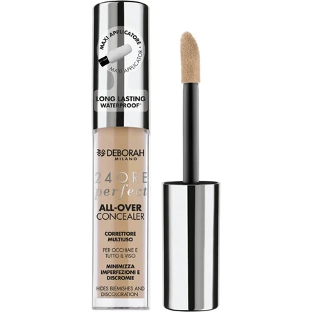 Deborah 24-Hour Perfect All-Over Concealer - Liquid Concealer No. 04 Apricot