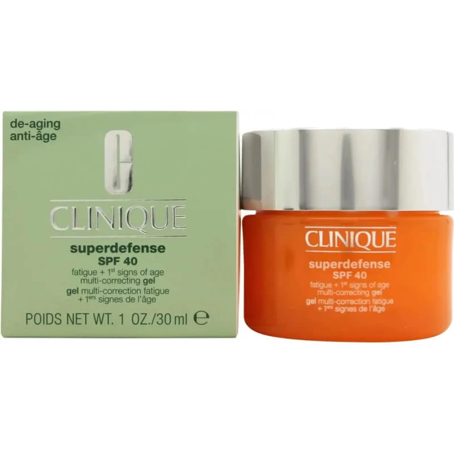 Clinique Super Defense SPF 40 Gel – Anti-Aging + Anti-Fatigue 30 ml