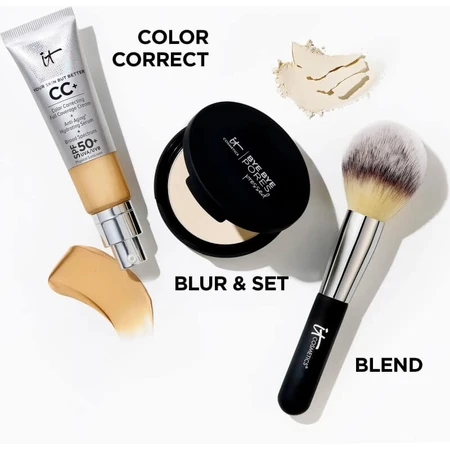It Cosmetics Bye Bye Pores Pressed - Translucent Anti-Pore Compact Powder