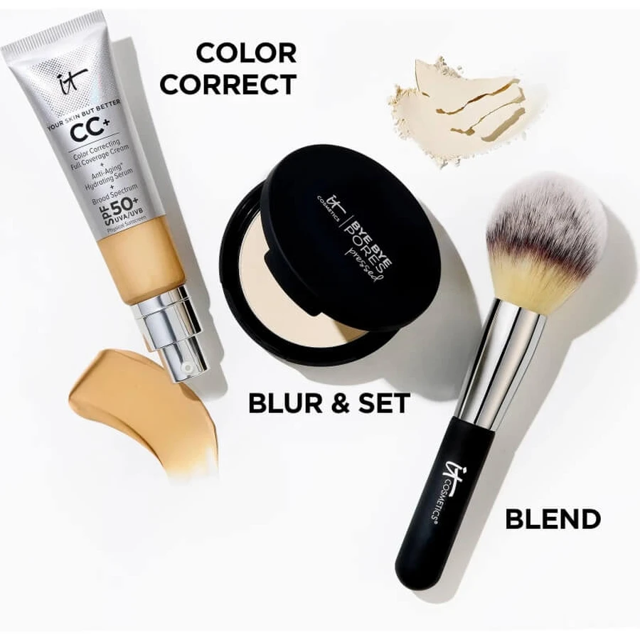 It Cosmetics Bye Bye Pores Pressed - Translucent Anti-Pore Compact Powder