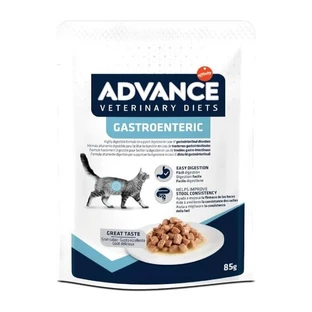Advance Gastroenteric Chicken - Compleet dieetvoeding voor katten met spijsverteringsstoornissen, 85 g