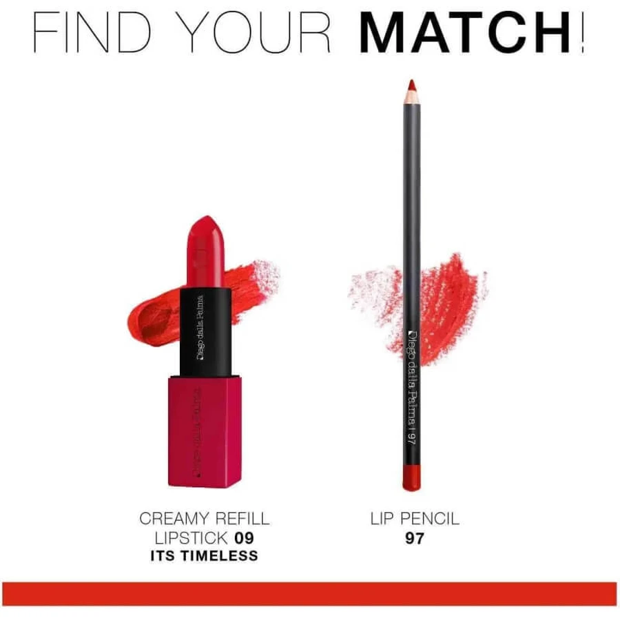 Diego dalla Palma Creamy Lipstick - Refill No. 09 "Its Timeless"