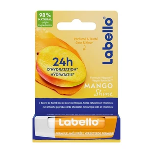 Labello Mango Shine 24h - Veganistische beschermende lippenbalsem 4,8 g