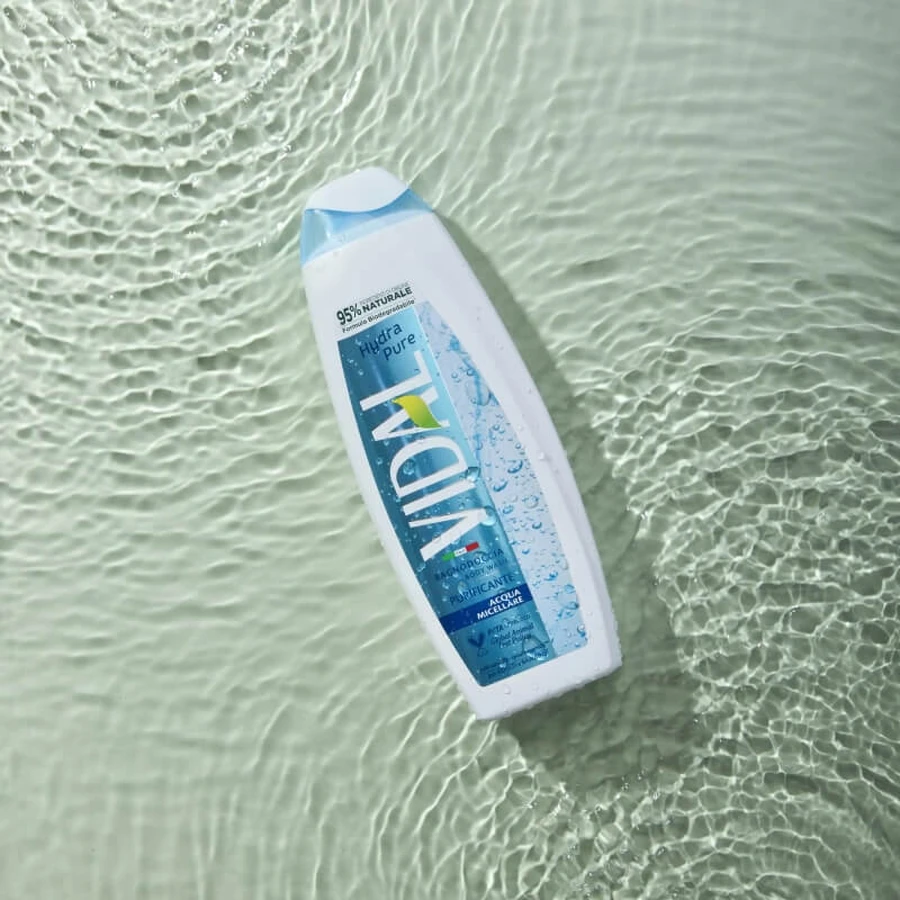 Vidal Hydra Pure - Shower Gel with Micellar Water, 500 ml