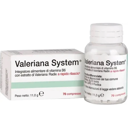 Valeriana System 70 comprimidos - Complemento alimenticio para conciliar el sueño