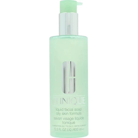 Clinique Liquid Facial Soap for Oily Skin - Soap for Normal and Oily Skin, 400 ml