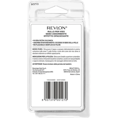 Rouleau volcanique absorbant le sébum Revlon - Rouleau matifiant en pierre volcanique pour le visage