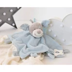 Kiokids Doudou – Blaues Hündchen für Kinder ab 0 Monaten