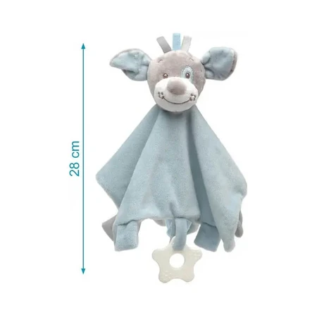 Kiokids Doudou – Blaues Hündchen für Kinder ab 0 Monaten