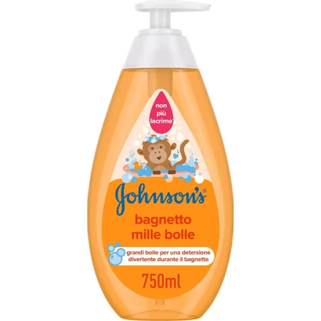 Johnson &amp; Johnson Mille Bolle - Gel douche pour bébé, 750 ml