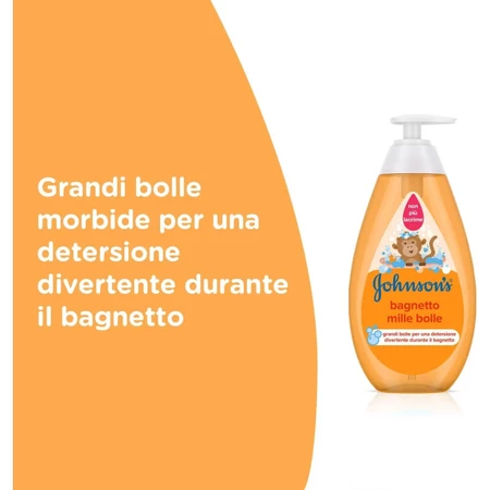 Johnson &amp; Johnson Mille Bolle - Gel douche pour bébé, 750 ml