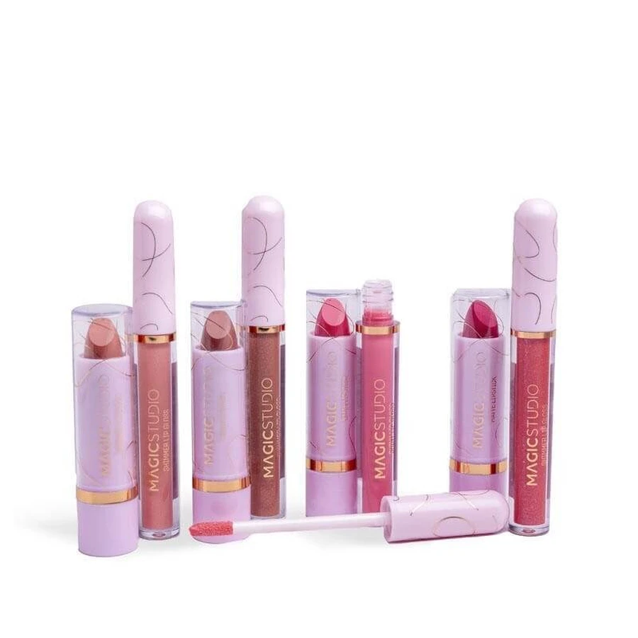 Magic Studio "Coquette" Gift Set - Nude Lipstick Collection in Sophisticated Shades