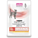 Purina Pro Plan Diet DM Chicken - Complete Dietary Food for Adult Cats with Diabetes, 850 g