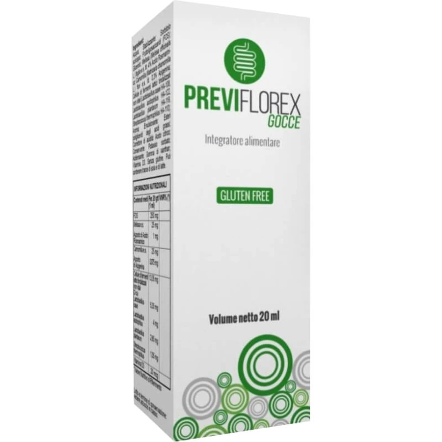 Previflorex picături 20 ml – supliment alimentar cu fermenti lactici