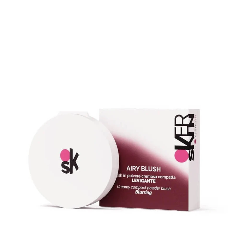 Veralab Airy Blush - Gladmakende, romige compacte poederblush nr. 04 Velvet Plum
