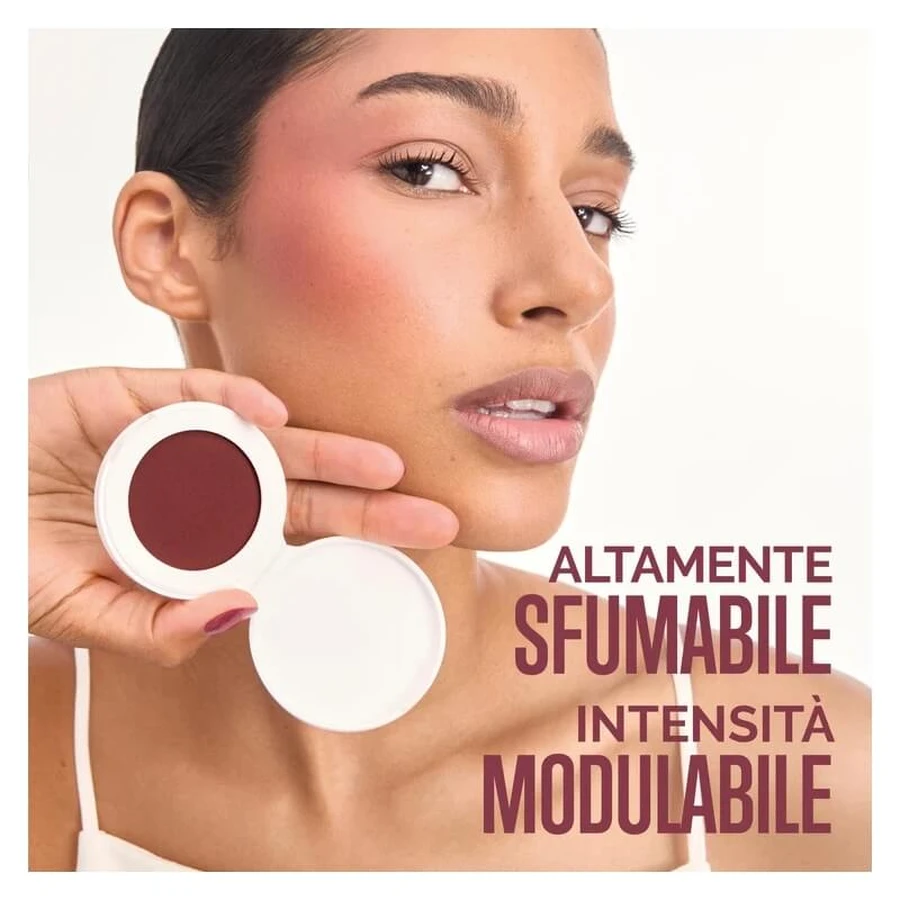 Veralab Airy Blush - Gladmakende, romige compacte poederblush nr. 04 Velvet Plum