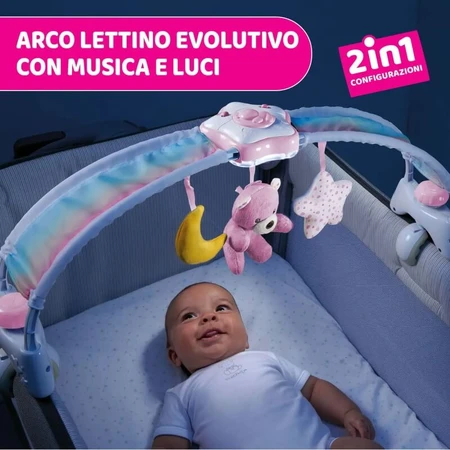 Chicco Rainbow Sky – Rosa Bettbogen