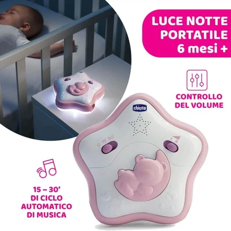 Chicco Rainbow Sky – Rosa Bettbogen