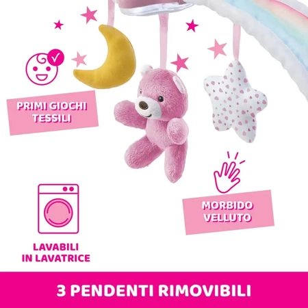 Chicco Rainbow Sky – Rosa Bettbogen