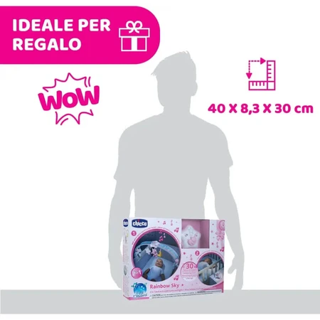 Chicco Rainbow Sky – Rosa Bettbogen