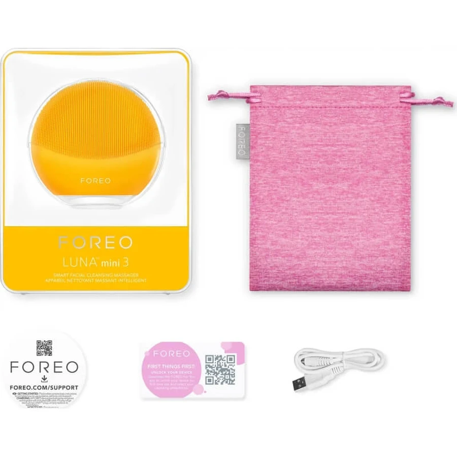 Foreo Luna 3 Mini - Aparato de limpieza facial - Amarillo girasol