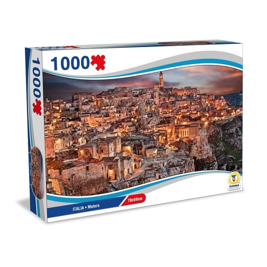 Teorema Puzzle Italia - Matera, 1.000 stukjes, 70 x 50 cm