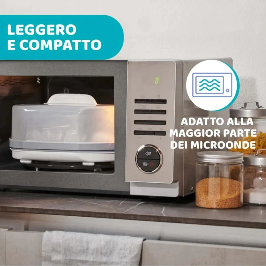 Chicco Mikrowellen-Dampfsterilisator
