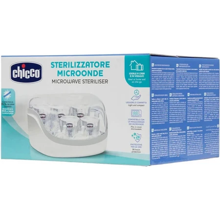 Chicco Mikrowellen-Dampfsterilisator