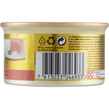 Purina Gourmet Gold Duck & Spinach - Complete Food for Adult Cats, 85 g