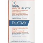 Ducray Anacaps Reactiv 30 Kapseln – Nahrungsergänzungsmittel für das Haar