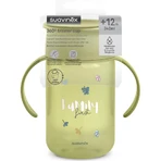 Tasse d'apprentissage Suavinex My Family 360° +12 mois - Tasse d'apprentissage de 340 ml - Verte