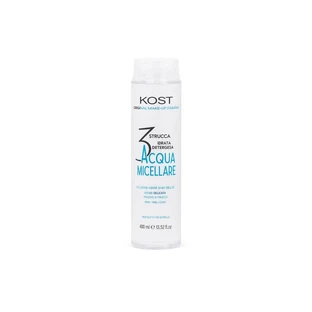 Eau micellaire 3-en-1 Kost - Nettoyant doux, démaquillant et tonique pour tous les types de peau, 150 ml