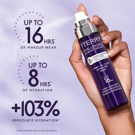 By Terry Hyaluronic Glow Setting Mist - Make-upfixeerspray, 100 ml