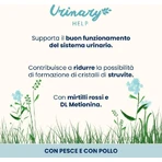 Almo Nature Urinary Help Pescado y Pollo - Alimento húmedo completo para gatos adultos con problemas urinarios, 6 x 70 g