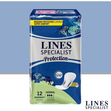 Lines Specialist Protect Normal - 12 protections pour l'incontinence légère