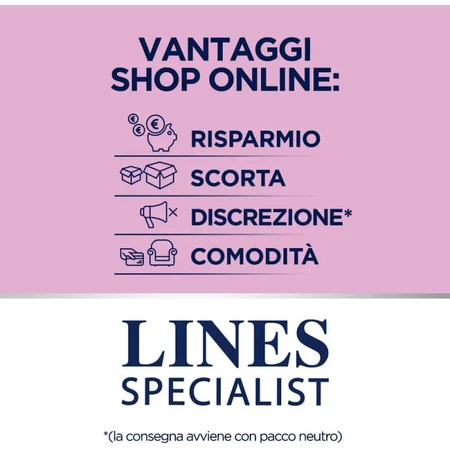 Lines Specialist Protect Normal - 12 protections pour l'incontinence légère
