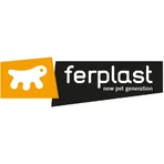 Ferplast Gro 5933 – Doppelseitige Handschuhbürste aus Gummi für kurzhaarige Hunde und Katzen, zur Massage und zum Entwirren