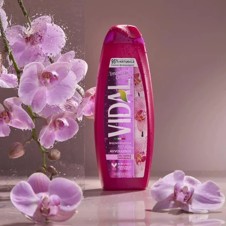 Vidal Imperial Orchid – Verwöhnendes Duschgel, 500 ml