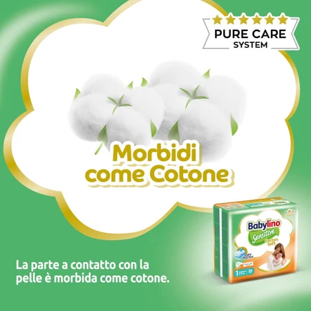 Babylino Sensitive – 26 Windeln für Neugeborene (2–5 kg)
