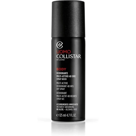 Collistar Multi-Active 48-uurs deodorant-droogspray voor mannen, 125 ml