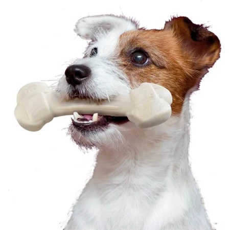 Ferplast Goodbite: hueso masticable natural para perros, tamaño XL, sabor a ternera, 250 g