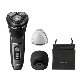 Afeitadora Philips Serie 3000 - Afeitadora eléctrica para uso en seco y en húmedo - S3343/13