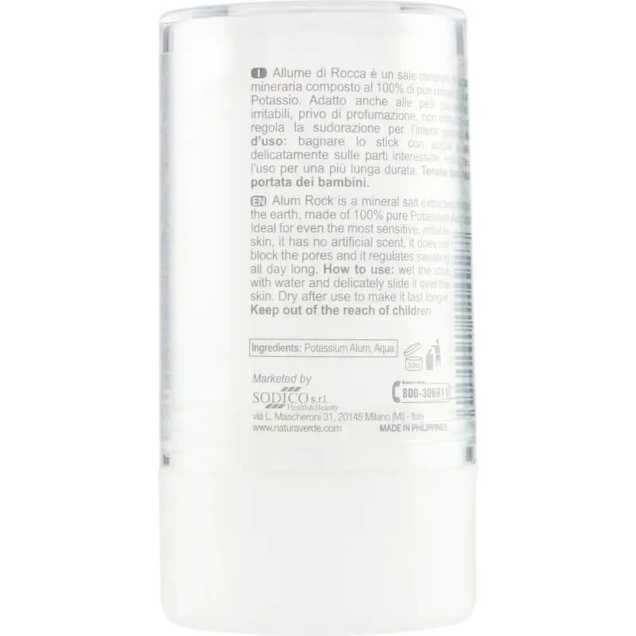 Naturaverde Rock Alum – Deodorant-Stick 115 g