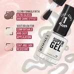 Rimmel Super Gel - Capa superior, color n.º 001
